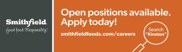 Smithfield Foods Kinston Hiring Billboard