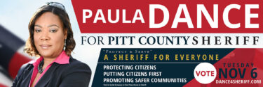 Paula Dance for sheriff